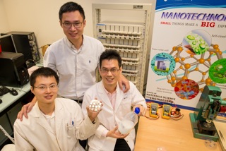 Scientists at Nanyang Technology University who developed the 20 year battery