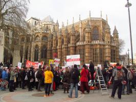 anti fracking demo london