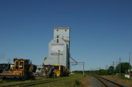 Saskatchewan Moosomin traintracks