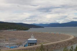 bennet dam peace river