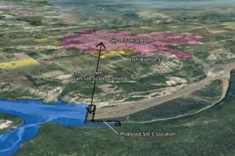 Fort St. John, seven kilometers to Site C dam