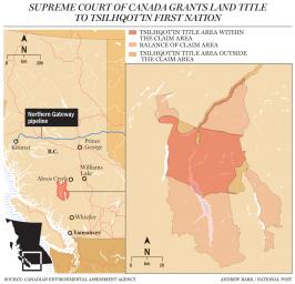 Tsilhqot'in First Nations territory
