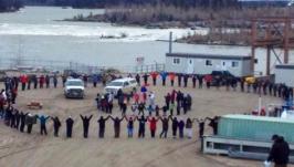Pimicikamak occupation of the Jenpeg dam
