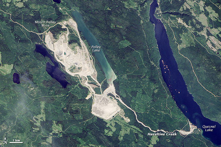 Mt Polley Mine breached
