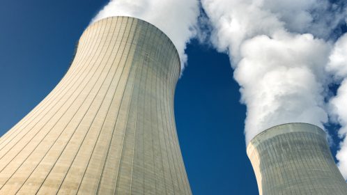 nuclear power plant cooling towers