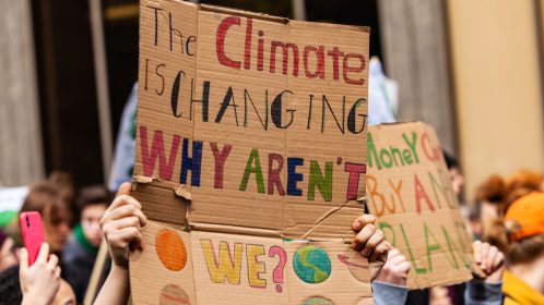 Climate crisis protest