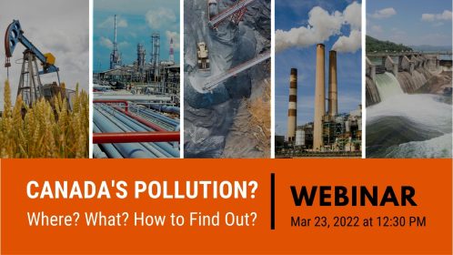 Webinar on Canada's Pollution