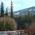 White River Park and the Brewster Wind Farm site (background)