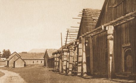 Cowichan village, 1912