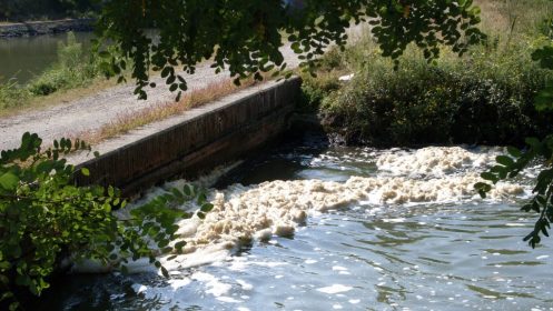 Contaminated water