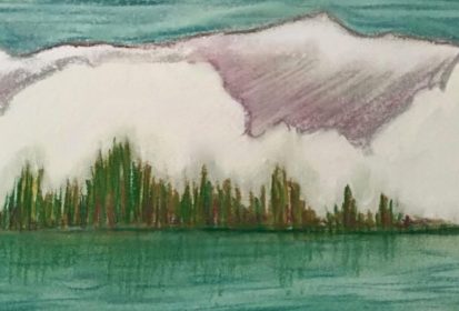 Watercolour by Fanny Bay Artist Laurel Meyer
